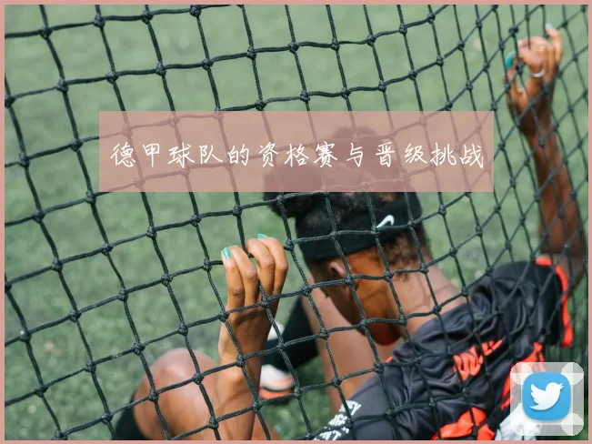 德甲球队的资格赛与晋级挑战